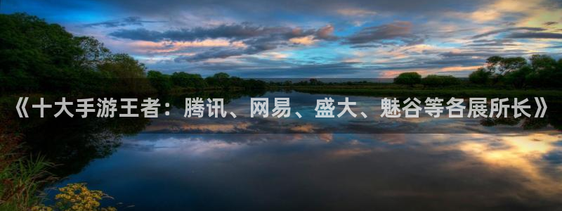 V8娱乐登录：《十大手游王者：腾讯、网易、盛大、魅谷等各展所